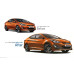 tuix front skirt set for hyundai elantra 2013-15